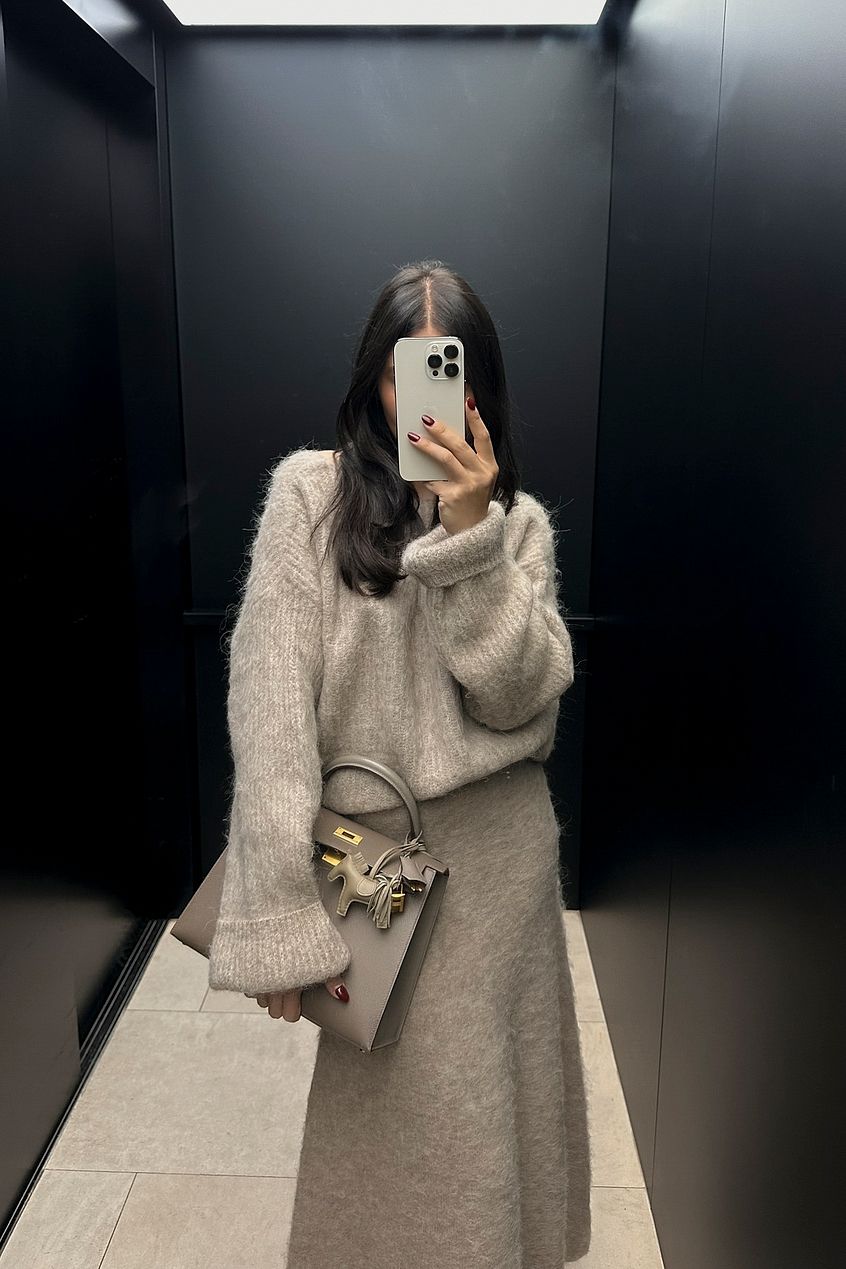 Robe pull de luxe