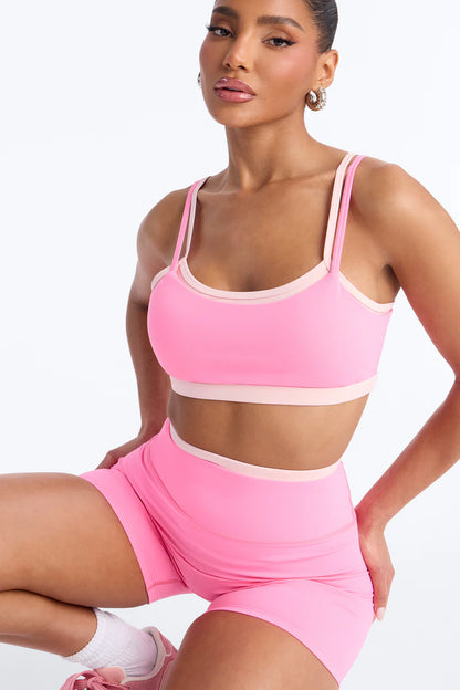 Ensemble de sport shorts et brassière