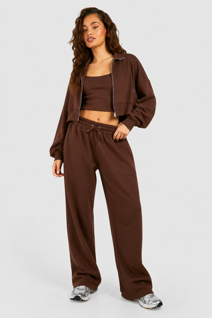Ensemble de survêtement 3 pièces pour femme
