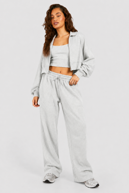 Ensemble de survêtement 3 pièces pour femme