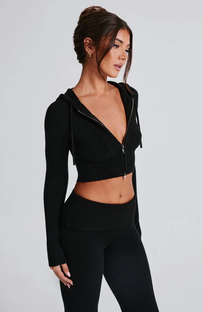 Ensemble de sport à capuche