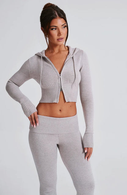 Ensemble de sport à capuche