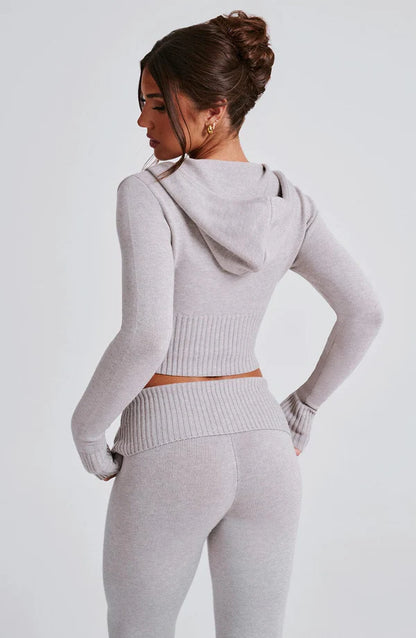 Ensemble de sport à capuche