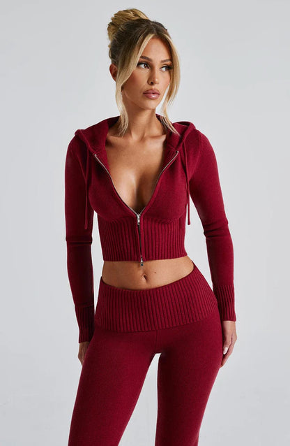 Ensemble de sport à capuche