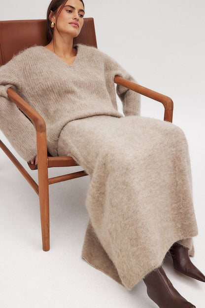 Robe pull de luxe